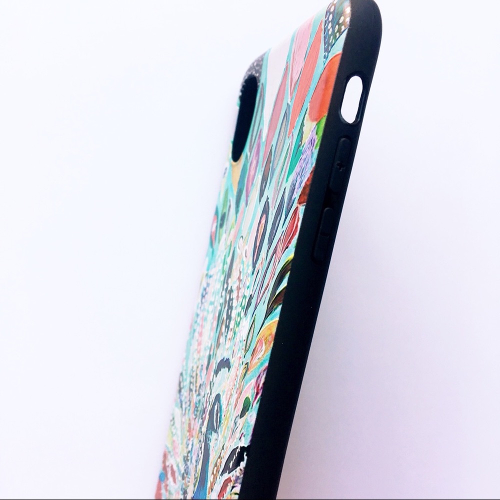 FINAL SALE iPhone X/XS Case Rainbow Peacock - Picture 3 of 4